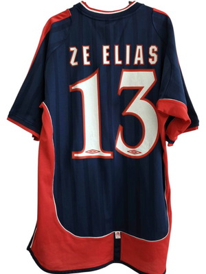 Olympiakos Ze Elias Umbro Large Football Jersey 2001-2002