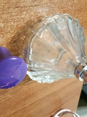 Perfume bottle used, empty