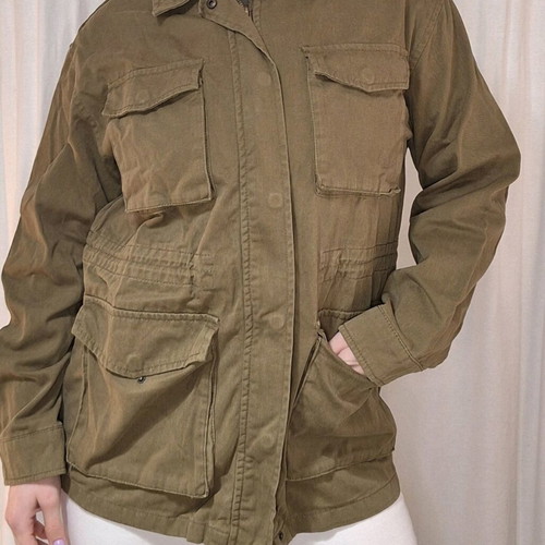 Stradivarius Khaki Jacket like new, size L