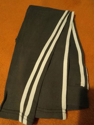 Oil leggings with 2 side stripes XL like new, green