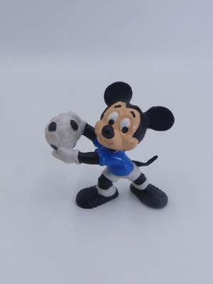 Vintage φιγούρα Mickey Mouse τερματοφύλακας PVC Bullyland Disney μεταχειρισμένη