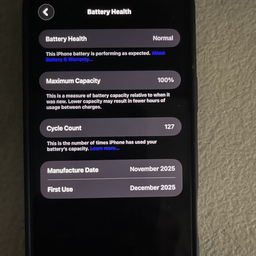iPhone 17 Pro Max 256GB like new