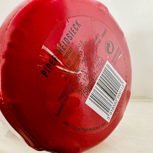 Piper-Heidsieck Champagne Jean Paul Gaultier Limited Edition sealed