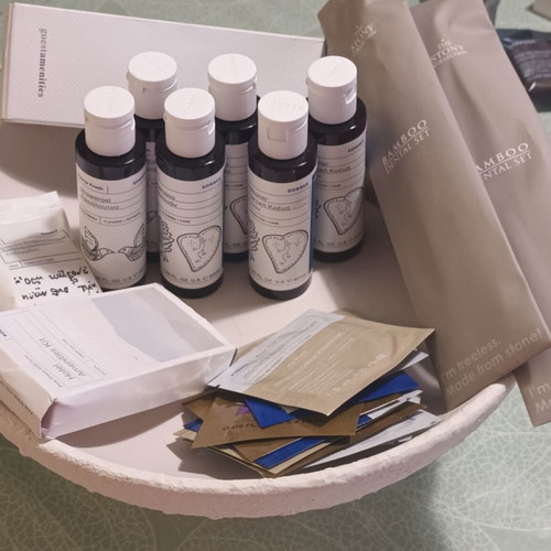 Korres travel set new with mini skincare products
