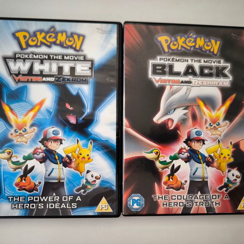 Pokemon Movie Collection DVD Bundle, Black and White 2-pack