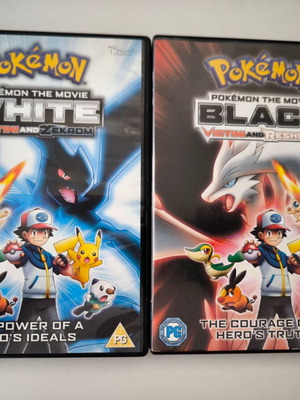 Pokemon Movie Collection DVD Bundle, Black and White 2-pack