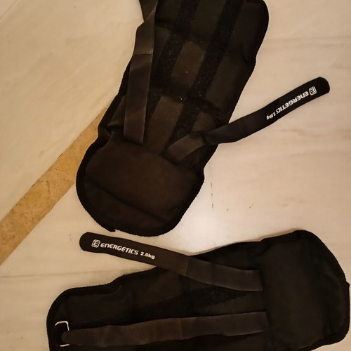 Energetics 2kg Ankle and Wrist Weights like new with Velcro