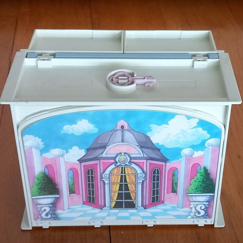 Playmobil Castle with Princess like new, foldable with lock