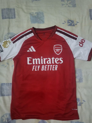 Arsenal 2025/26 Gyökeres #14 home jersey, small