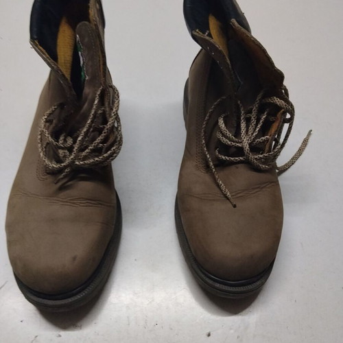 Leather boots like new, brown, size 46