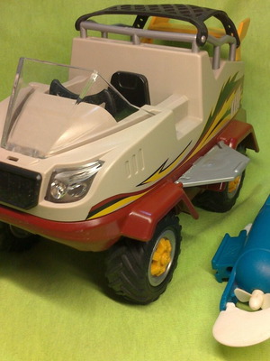 Playmobil амфибийно превозно средство като ново