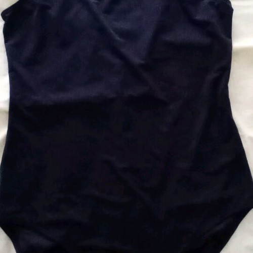 Esmara black one-piece swimsuit used, size 44