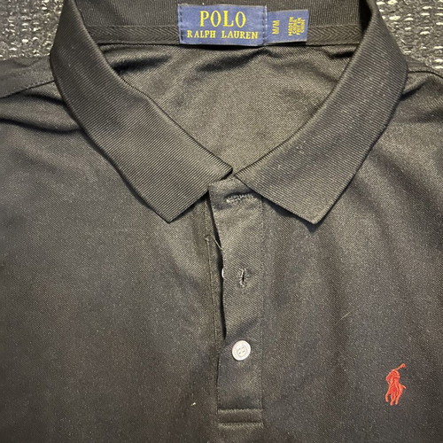 Polo Ralph Lauren shirt like new, size medium, black and white