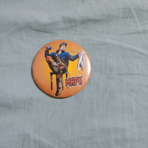 Mark Magnet Pin Badge