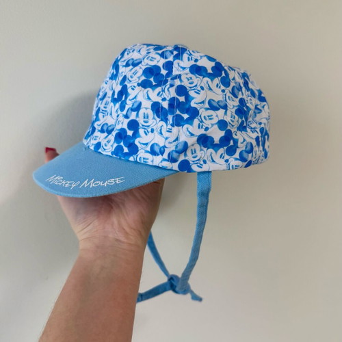 Mickey Mouse Disney Baby Cotton Hat New, Blue for Boys