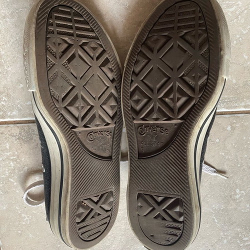 Converse All Star shoes used, size 37.5, black