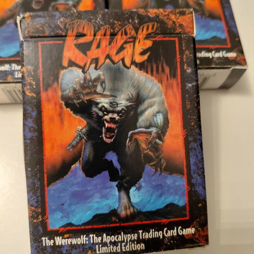 Rage The Werewolf The Apocalypse TCG Limited Edition 3 Decks like new