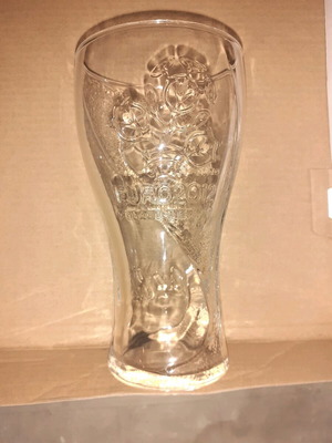 Coca Cola Euro 2012 collectible glass new