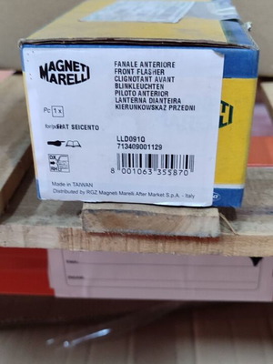 Front Right Flasher Magneti Marelli for Fiat Seicento 187 New