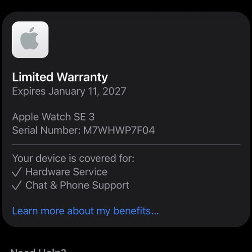 Apple Watch SE 3 44mm (2025) Midnight with accessories
