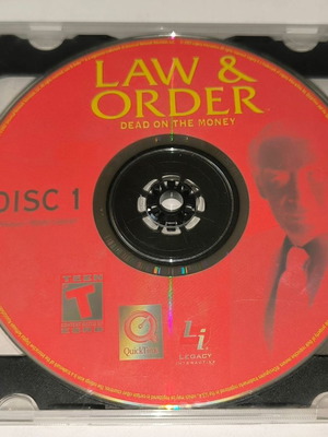 Law & Order: Dead on the Money PC παιχνίδι μεταχειρισμένο, adventure