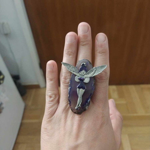 Tinkerbell rings like new, set of 2