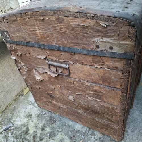 Vintage Cretan Wooden Chest like new