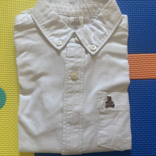 Gap Kids white organic cotton shirt for 4 years