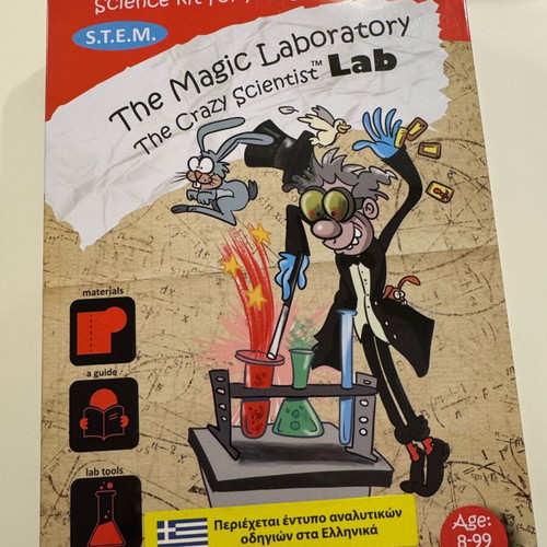 The Magic Laboratory experiment set like new, intact