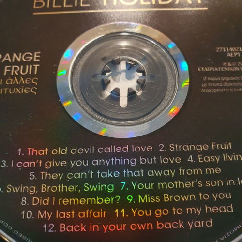 Billie Holiday CD new, jazz