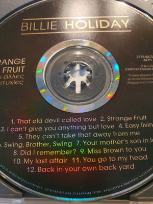 Billie Holiday CD καινούργιο, jazz