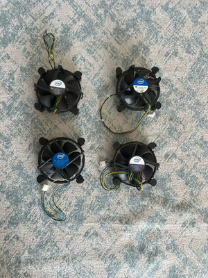 Cpu fan like new for AMD Socket 462 and Intel Socket 775, 1151