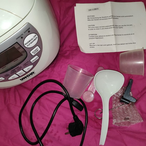 Unold Backmeister Multi bread maker and rice cooker like new
