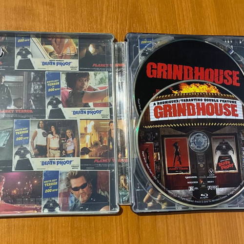 Grindhouse Planet Terror / Death Proof Blu-ray Steelbook like new