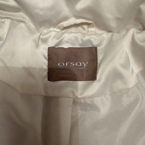 Orsay puffer jacket, champagne color, fitted
