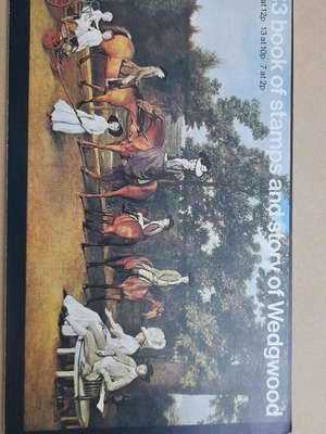 UK Booklet Stamps Story of Wedgwood new