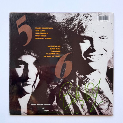 Billy Idol Whiplash Smile LP used, 1st US 1986 pop