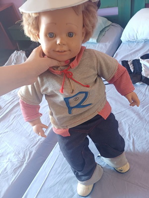 Smoby Robbie vintage κούκλα, 60εκ, 2000s
