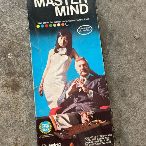 Master Mind 80s used board game