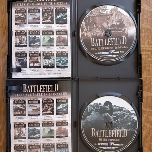 The War File 4 DVD Battlefield Series documentary historical series