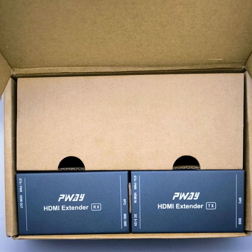 PWAY PW-HT202PG HDMI Extender 1080p 60Hz TX/RX kit, Cat5e/Cat6, 50m, new