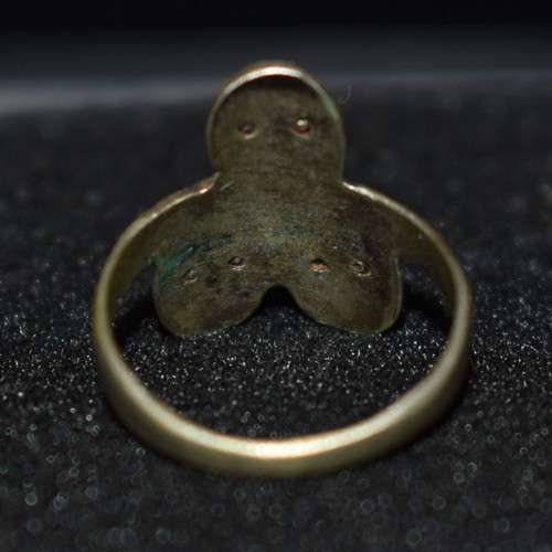 Silver gothic ring used, 925 silver, early 20th century