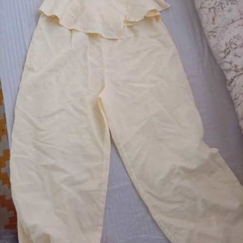 Shein women's set L, new, yellow