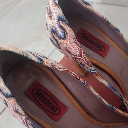Missoni pumps used, blue, size 36