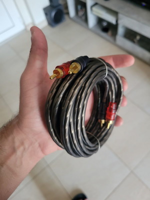RCA καλώδιο 5 μέτρα καινούριο
