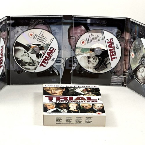 Trial & Retribution DVD box set used, 14 discs, crime series