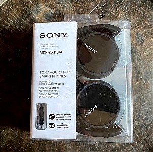 Ακουστικά Sony Headphones MDR-ZX110AP μαυρα