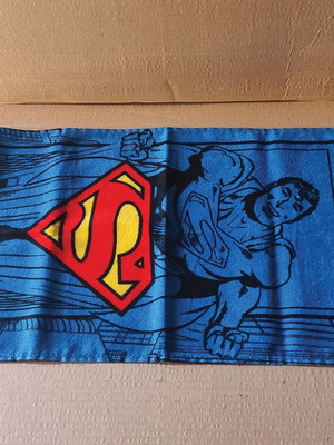 Superman hand face towel new