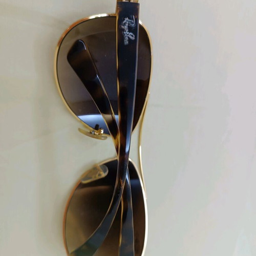 Ray Ban RB3386 sunglasses like new, unisex, brown gold