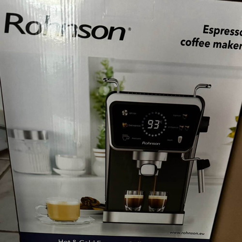 Rohnson Espresso Coffee Maker New